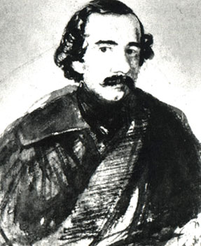 В. П. Горчаков. Рисунок Н. И. Тихобразова. 1845 г.