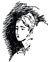 Н. Н. Пушкина. Рисунок Пушкина. 1833